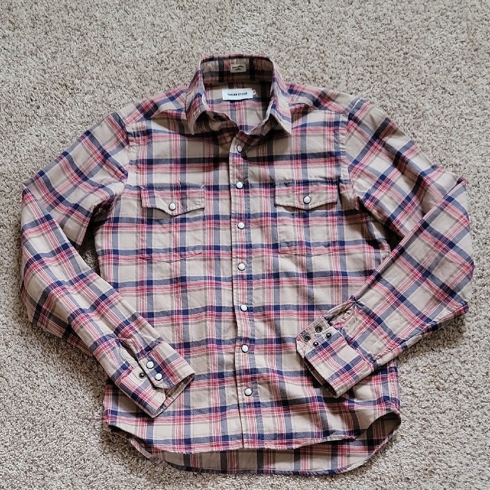 Taylor Stitch Men's Plaid Flannel Shirt